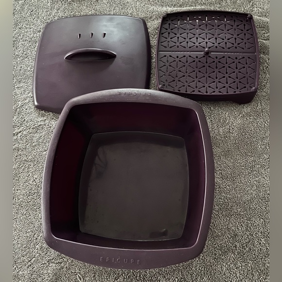 Epicure cookware multipurpose steamer, sheet pan + liner and strainer - Picture 2 of 11